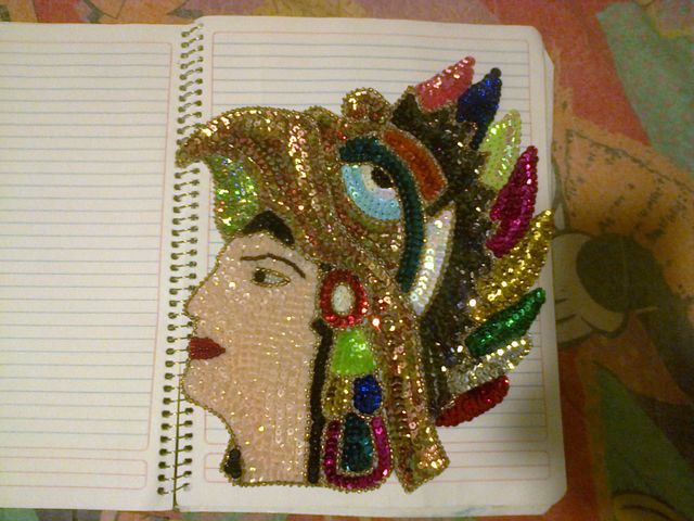 Cabeza guerrero azteca